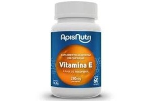 Vitamina E 280mg 60 Cápsulas - Apisnutri