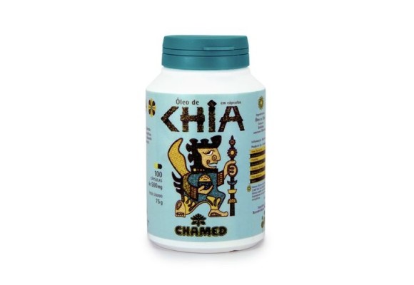 Óleo de Chia 500mg 100 Cápsulas - Chamed