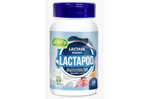 Lactase Lactapod 30 Cápsulas - Unilife