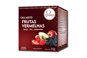 CHÁ FRUTAS VERMELHAS SACHE - Q-VITA