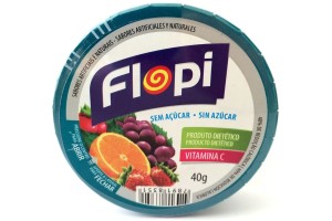 BALA SEM AÇÚCAR SABORES SORTIDOS - FLOPI