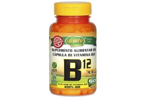 Vit. B12 Cianocobalamina 60 Cápsulas - Unilife