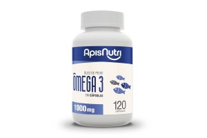 Ômega 3 1000mg 120 Cápsulas - Apisnutri