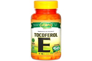 Vitamina E Tocoferol 60 Cápsulas - Unilife