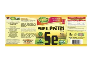 Selênio Quelato 60 Cápsulas - Unilife