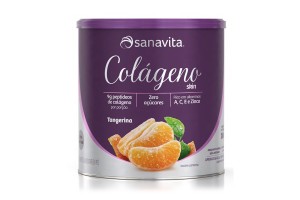 COLÁGENO SABOR TANGERINA 300g - SANAVITA