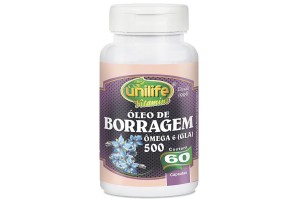 Óleo de Borragem 700mg 60 Cápsulas - Unilife