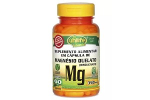 Magnésio Quelato 60 Cápsulas - Unilife