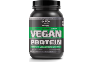 VEGAN PROTEIN 100% NATURAL SABOR MORANGO 900g - UNILIFE
