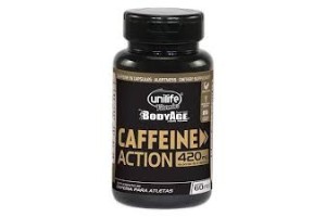 Caffeine Action 420mg 60 Cápsulas - Unilife