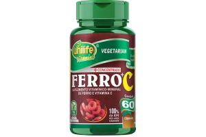 Ferro + Vit. C 60 Cápsulas - Unilife
