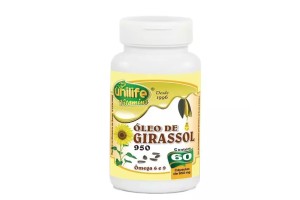 Óleo de Girassol  60 Cápsulas - Unilife