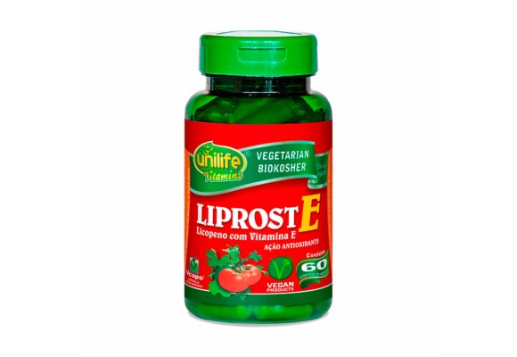 Liprost-E Licopeno 60 Cápsulas - Unilife