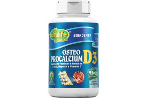 Ósteo-Pro Calcium D3 950mg 90 Cápsulas - Unilife