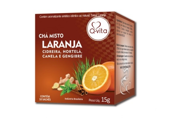 SACHE LARANJA ESPECIARIAS 15g - Q-VITA