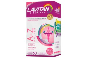 Lavitan Vitaminas A-Z Mulher 60 Comprimidos - Cimed