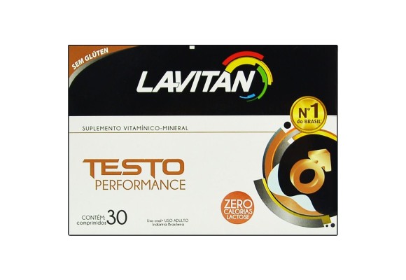 Lavitan Testo Perfomance 30 Comprimidos - Cimed