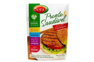 PROTEÍNA VEGETAL HAMBURGUER - SORA