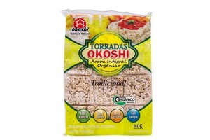 TORRADAS DE ARROZ INTEGRAL TRADICIONAL - OKOSHI