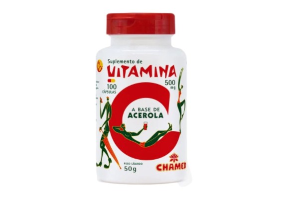 VITAMINA C 300MG 100CAP CHAMED