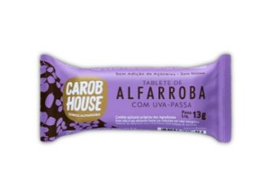 ALFARROBA COM UVA PASSA - CAROB HOUSE