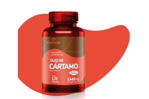 Óleo de Cártamo 120 Cápsulas - Clinoage