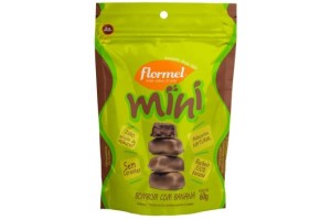 MINI BOMBOM COM BANANA - FLORMEL