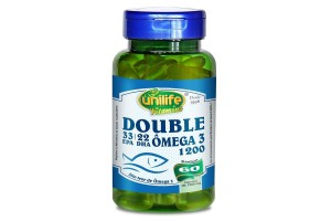 Ômega 3 Concentrado Double 60 Cápsulas - Unilife