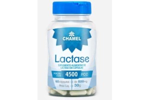 Lactase 500mg 60 Cápsulas - Chamel