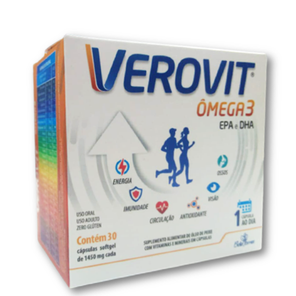 VEROVIT OMEGA-3 AZ 1450MG 30CAPS