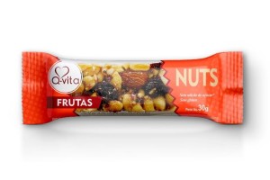 BARRA NUTS FRUTAS - Q-VITA