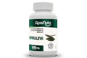 Spirulina 120 Cápsulas - Apisnutri