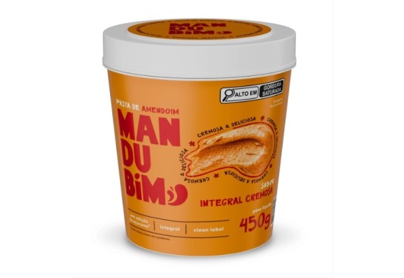 PASTA DE AMENDOIM INTEGRAL - MANDUBIM