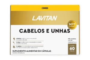 Lavitan Cabelos e Unhas 60 Cápsulas - Cimed