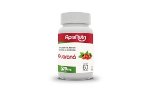 Guaraná 520mg 60 Cápsulas - Apisnutri