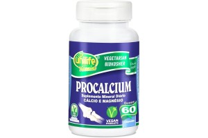 Procalcium Cálcio e Magnésio 950mg 60 Cápsulas - Unilife