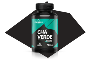 Chá Verde 500mg 120 Cápsulas - Clinoage